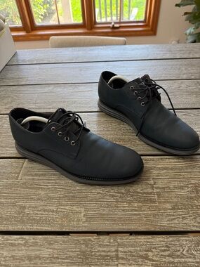 Men's Cole Haan OriginalGrand or similar C28863 model gray nubuck oxfords